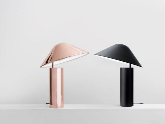 Seed Design Damo Table Simple Lamp Sq 339Mdrs Bk