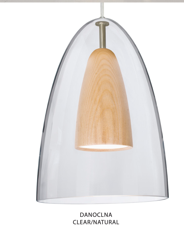 Besa Lighting Dano Wood Diffuser Pendant
