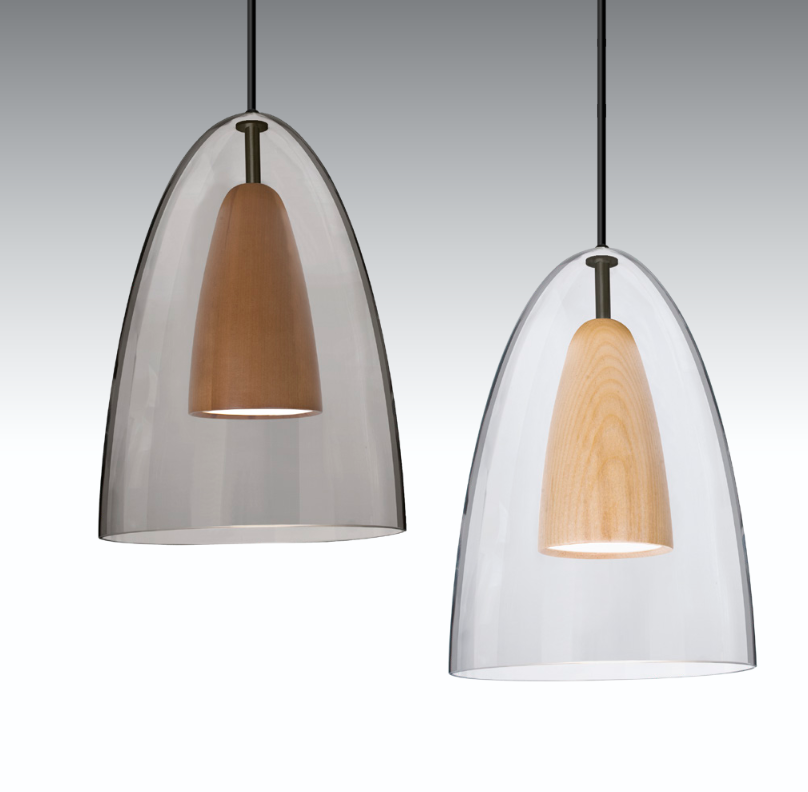 Besa Lighting Dano Wood Diffuser Pendant