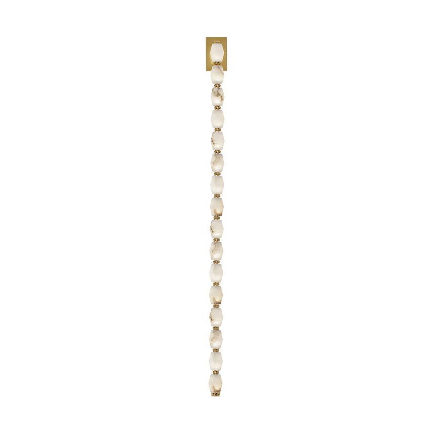 Collier 53In Alabaster LED Sconce by Visual & Comfort & Co