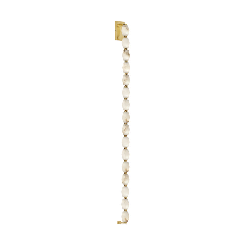Collier 53In Alabaster LED Sconce by Visual & Comfort & Co