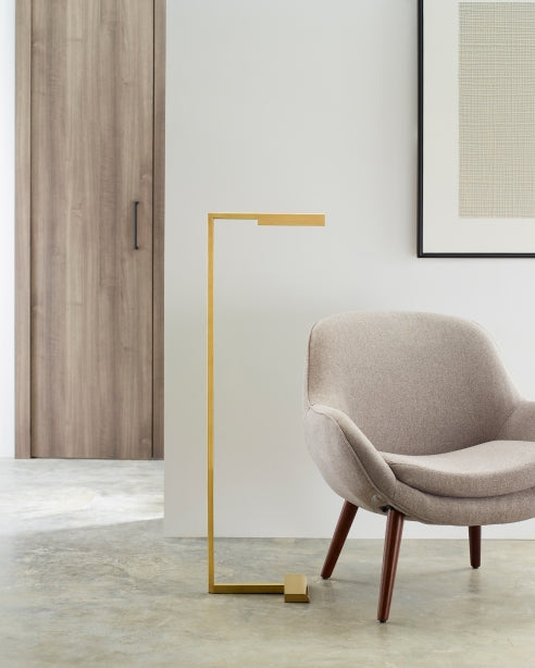 Dessau 46 Slim LED Floor Lamp by Visual & Comfort & Co