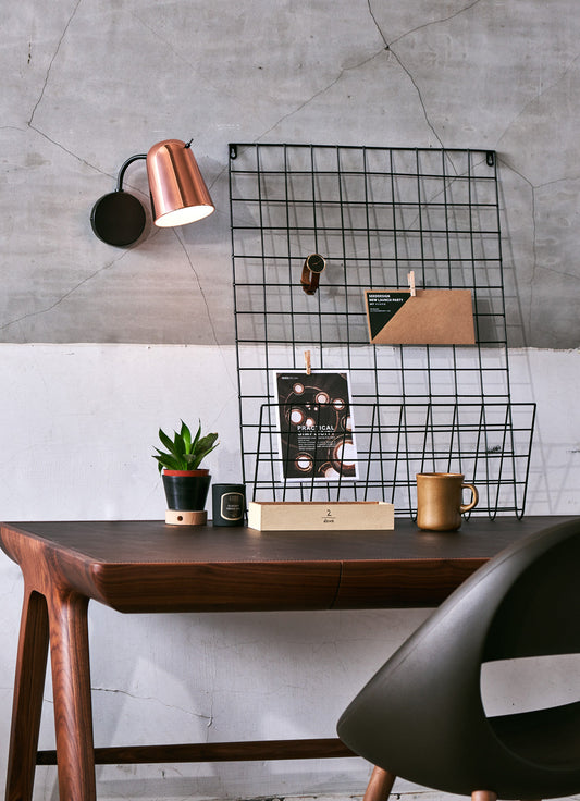 Seed Design Dobi Wall Lamp Sq 2181W Cpr