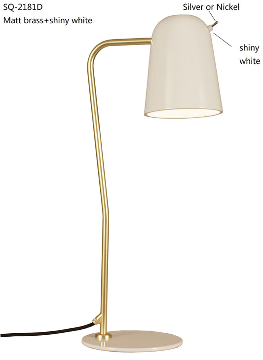 Seed Design Dobi Table Lamp Sq 2181D Wh