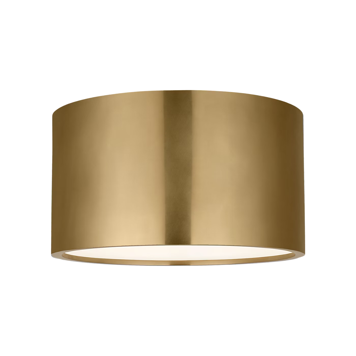 Dola 13 antique brass ceiling fixture with soft ambient lighting