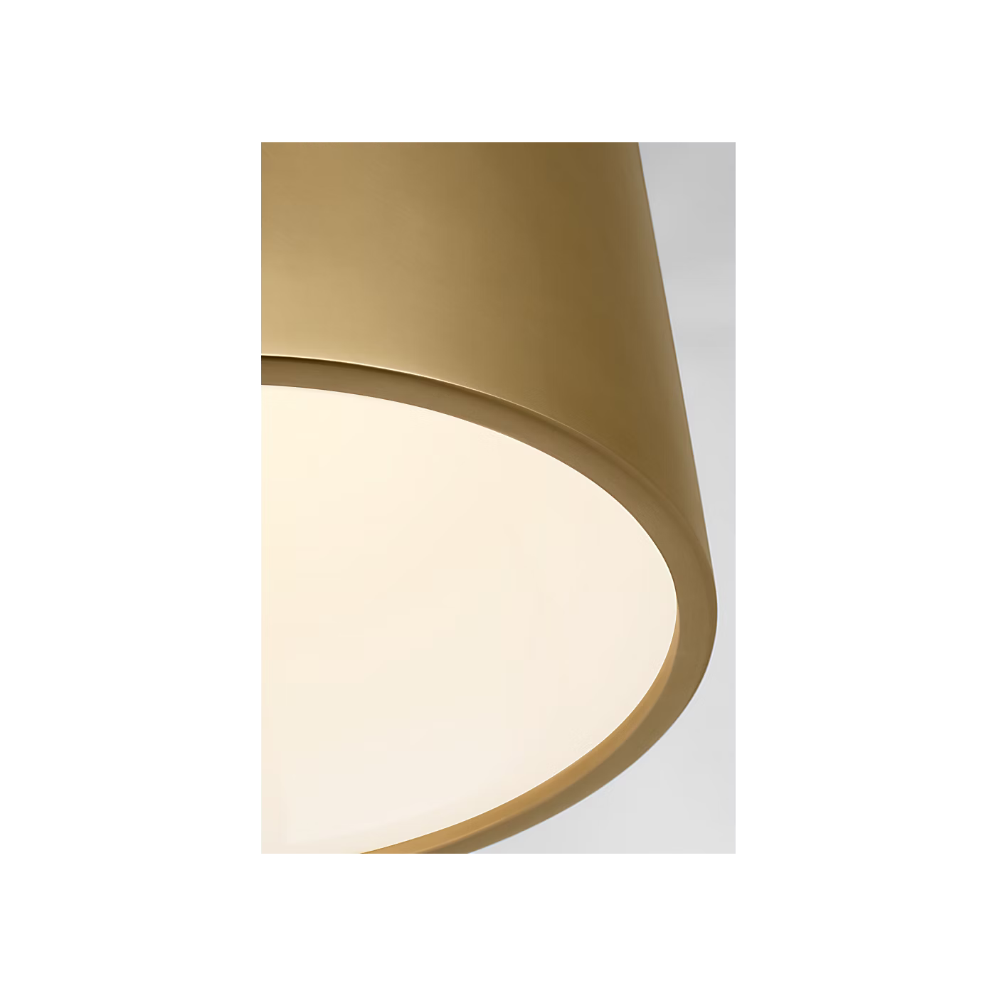 Dola 13 flush mount antique brass finish ceiling light in living room