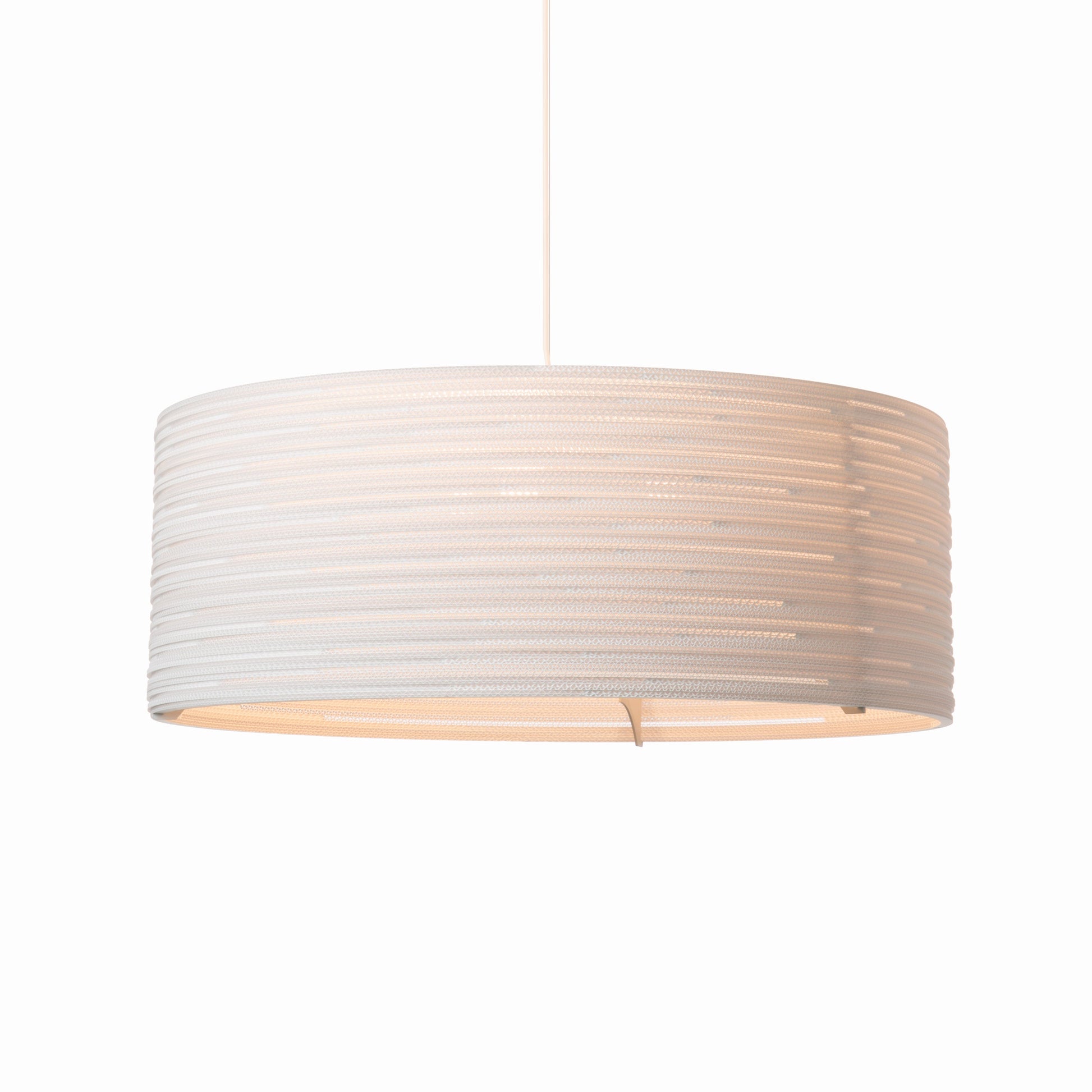 Recycled Cardboard Drum Light By Graypants