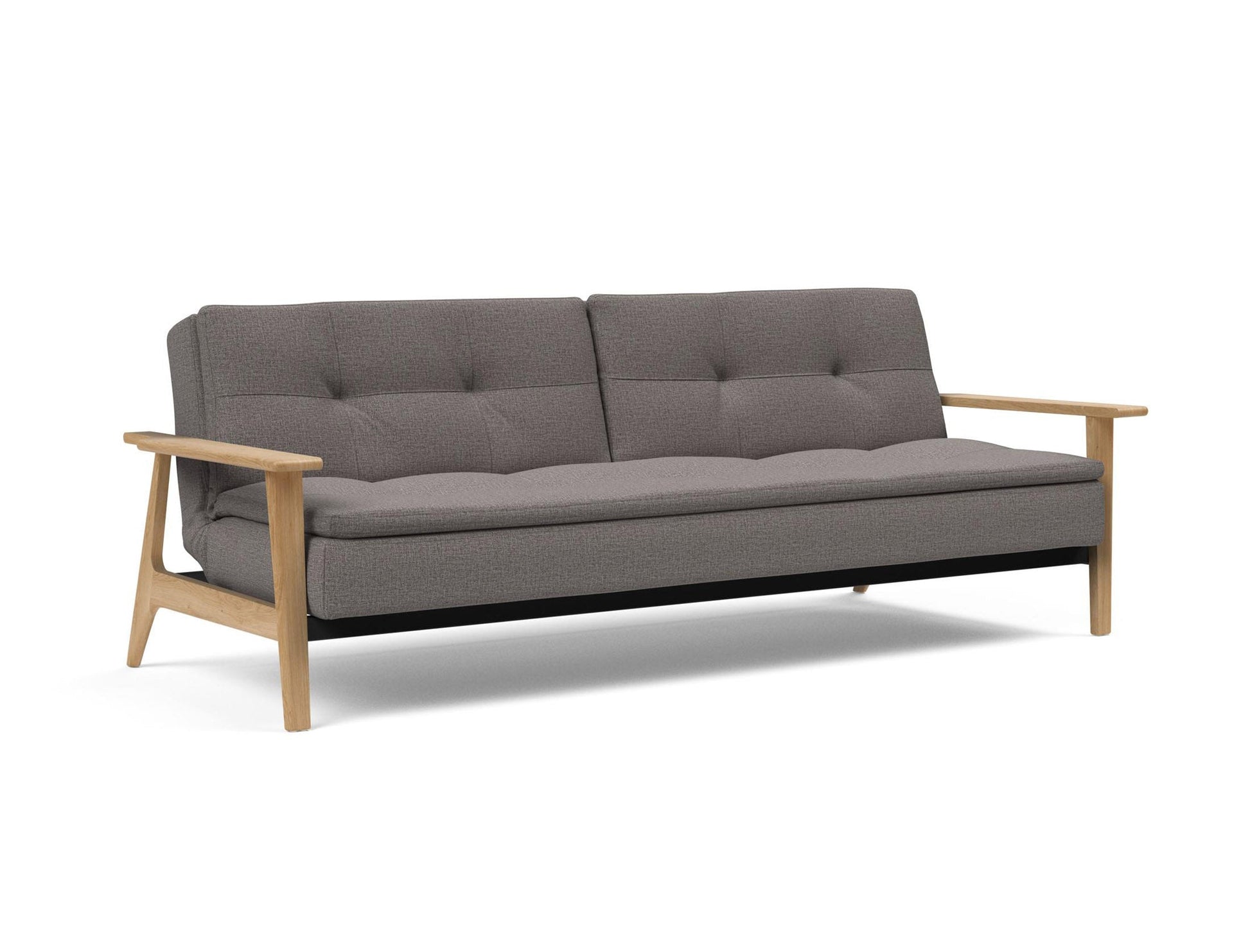 Dublexo Frej Sofa Bed With Smoke Oak Legs 95-74105027 Innovation Living USA