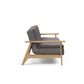 Dublexo Frej Sofa Bed With Smoke Oak Legs 95-74105027 Innovation Living USA