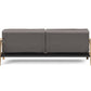 Dublexo Frej Sofa Bed With Smoke Oak Legs 95-74105027 Innovation Living USA