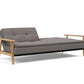 Dublexo Frej Sofa Bed With Smoke Oak Legs 95-74105027 Innovation Living USA