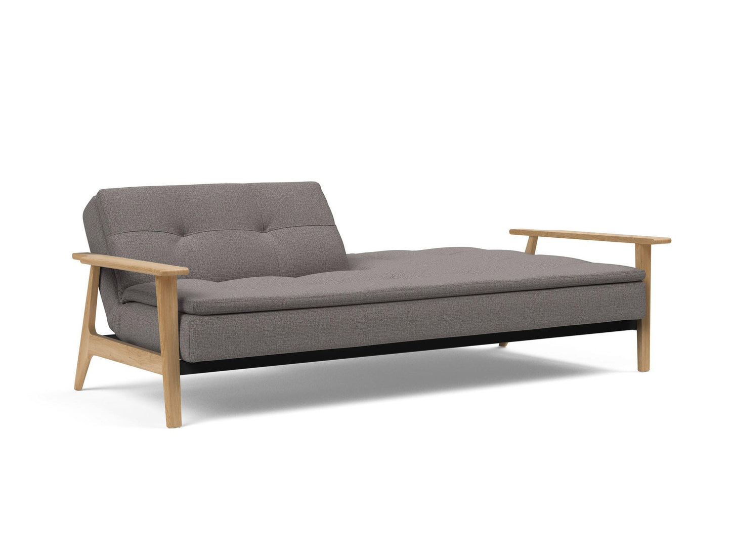 Dublexo Frej Sofa Bed With Smoke Oak Legs 95-74105027 Innovation Living USA