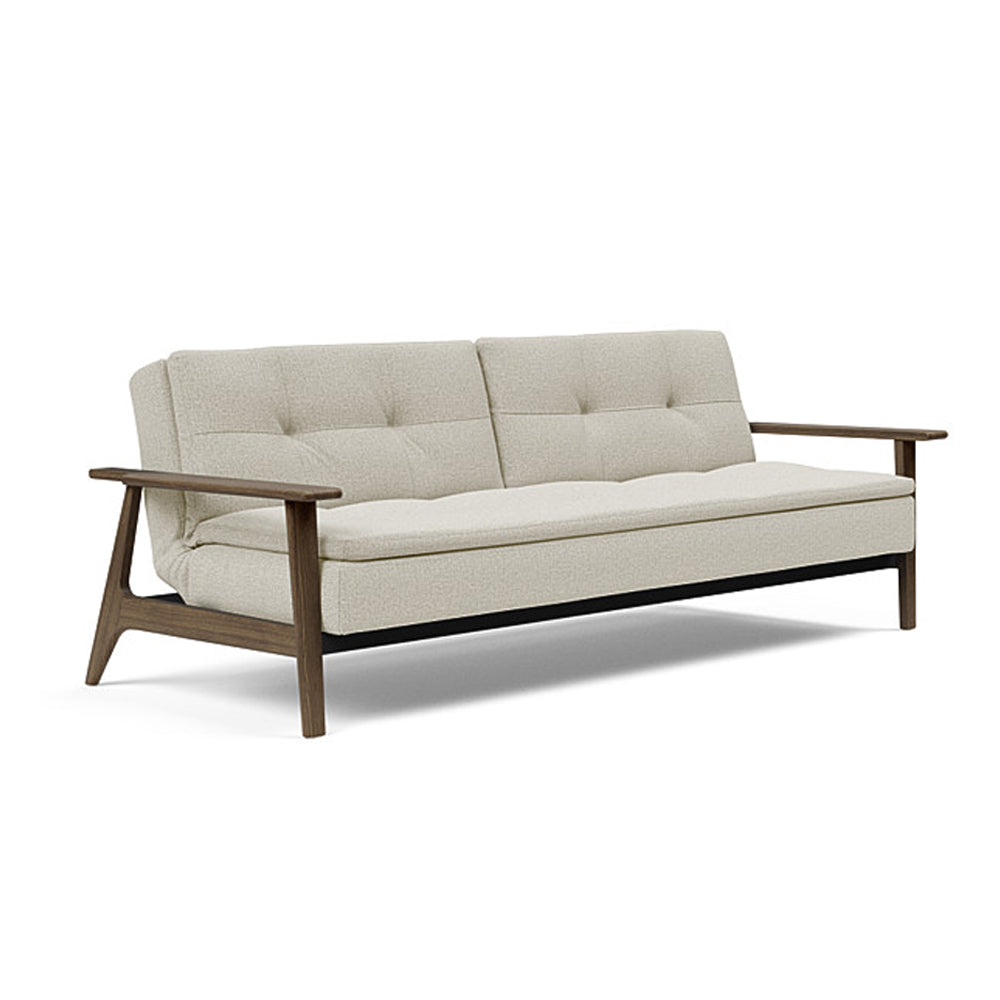 Dublexo Frej Sofa Bed With Smoke Oak Legs 95-74105027 Innovation Living USA