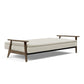 Dublexo Frej Sofa Bed With Smoke Oak Legs 95-74105027 Innovation Living USA