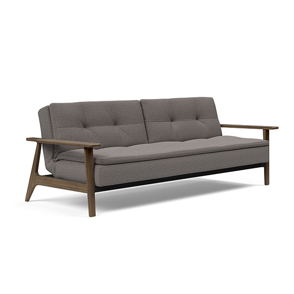 Dublexo Frej Sofa Bed With Smoke Oak Legs 95-74105027 Innovation Living USA