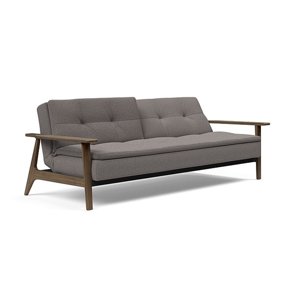 Dublexo Frej Sofa Bed With Smoke Oak Legs 95-74105027 Innovation Living USA