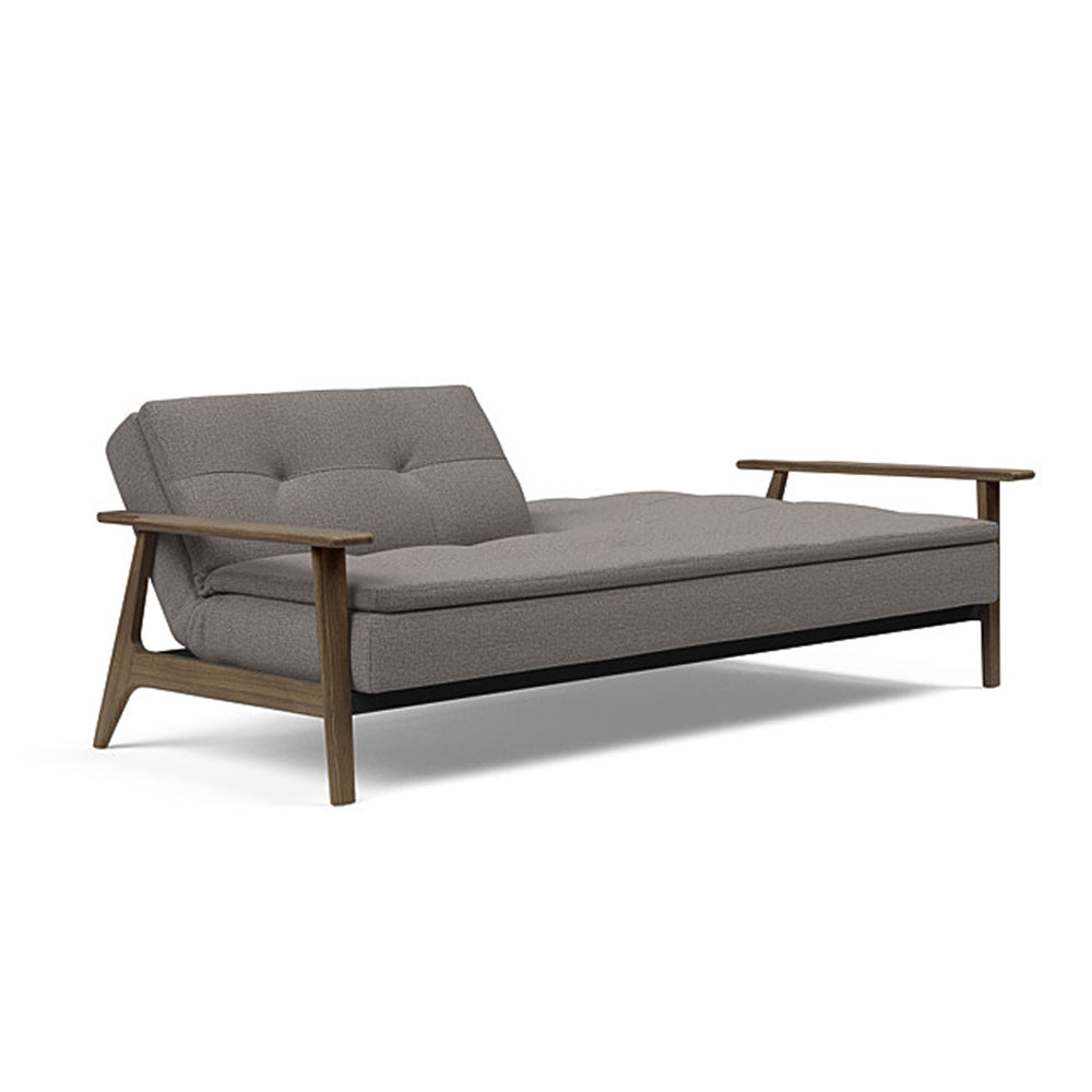 Dublexo Frej Sofa Bed With Smoke Oak Legs 95-74105027 Innovation Living USA