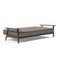 Dublexo Frej Sofa Bed With Smoke Oak Legs 95-74105027 Innovation Living USA