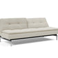 Dublexo Deluxe Sofa Bed With Stainless Steel Legs 95-741050 Innovation Living USA