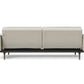 Dublexo Deluxe Sofa Bed Dark Wood With Arms 95-74105020 Innovation Living USA