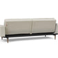 Dublexo Deluxe Sofa Bed Dark Wood With Arms 95-74105020 Innovation Living USA