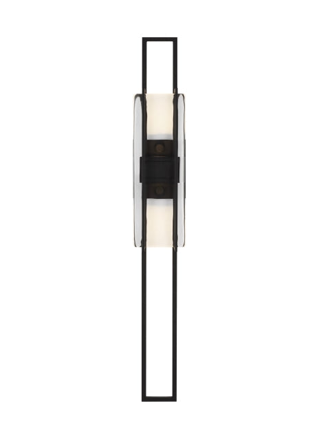 28-inch LED Wall Sconce Duelle by Visual & Comfort & Co