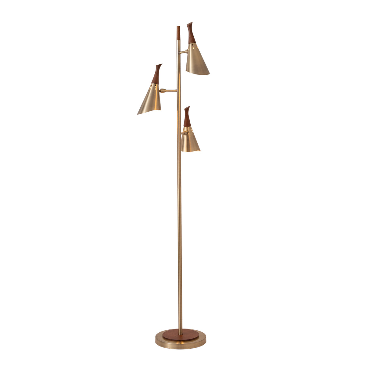 Encinitas 3-Light Tree Floor Lamp by Nova of California, Default – view 2