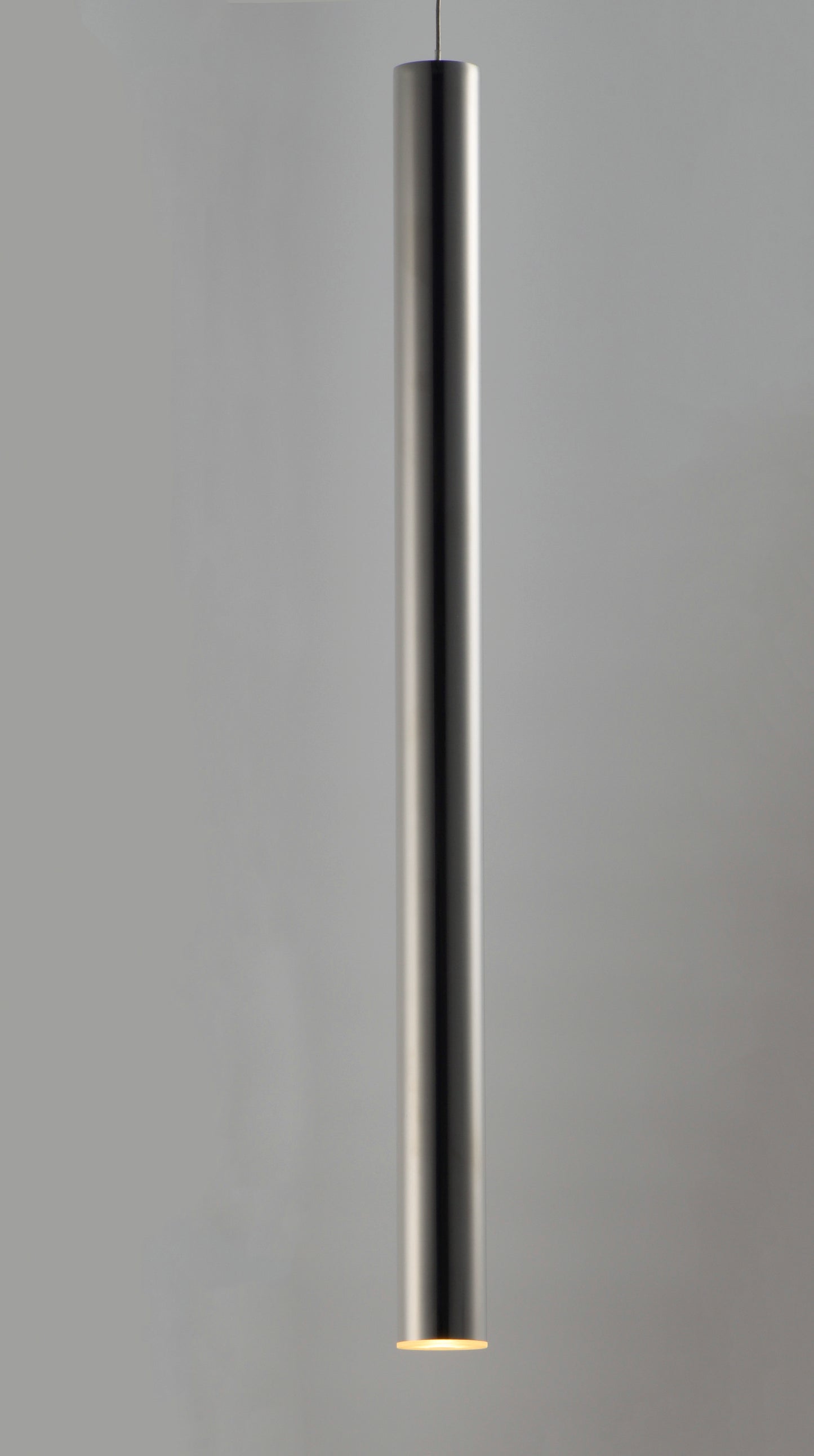 Flute LED Pendant Polished Chrome by ET2