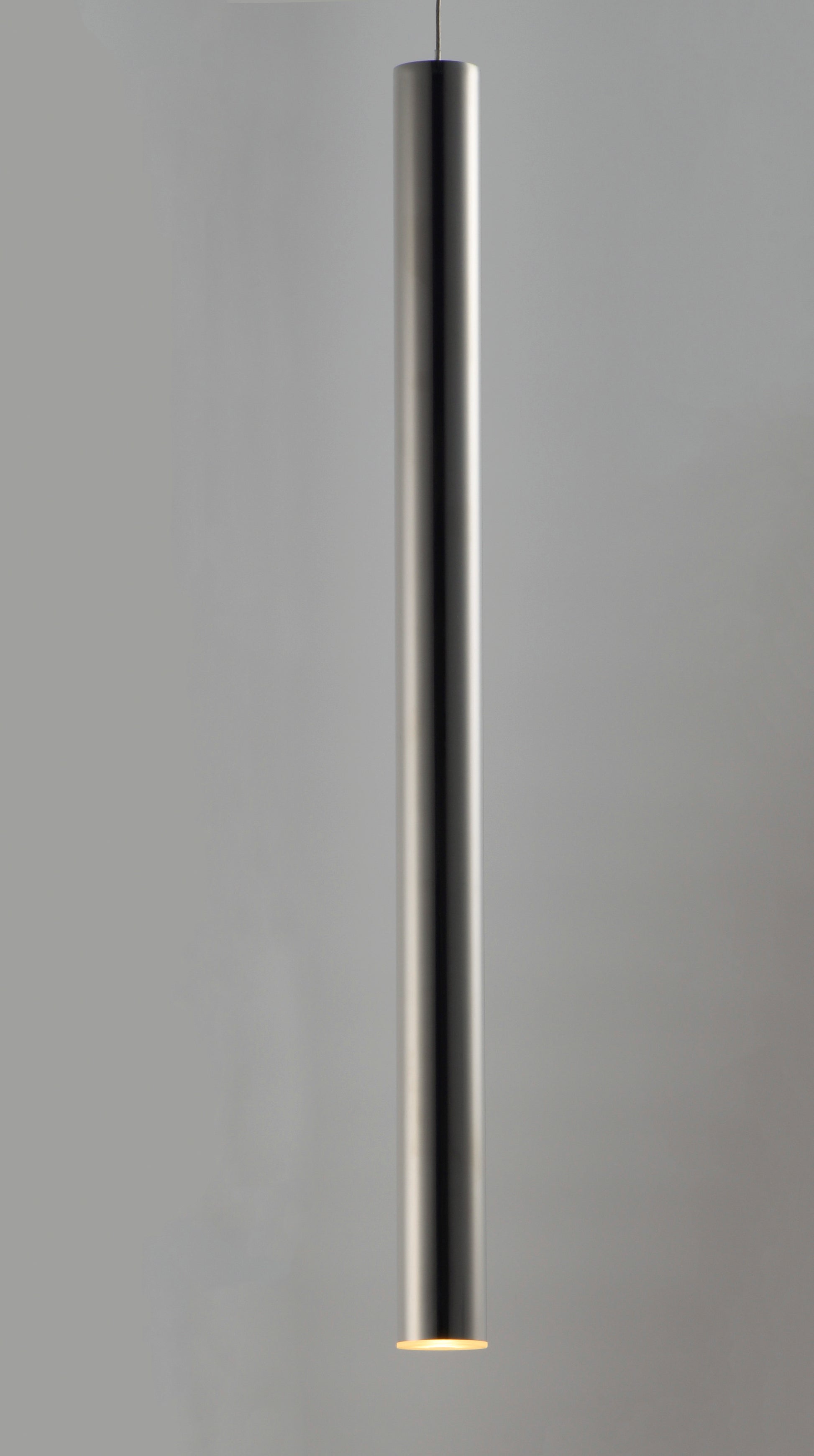 Flute LED Pendant Polished Chrome by ET2
