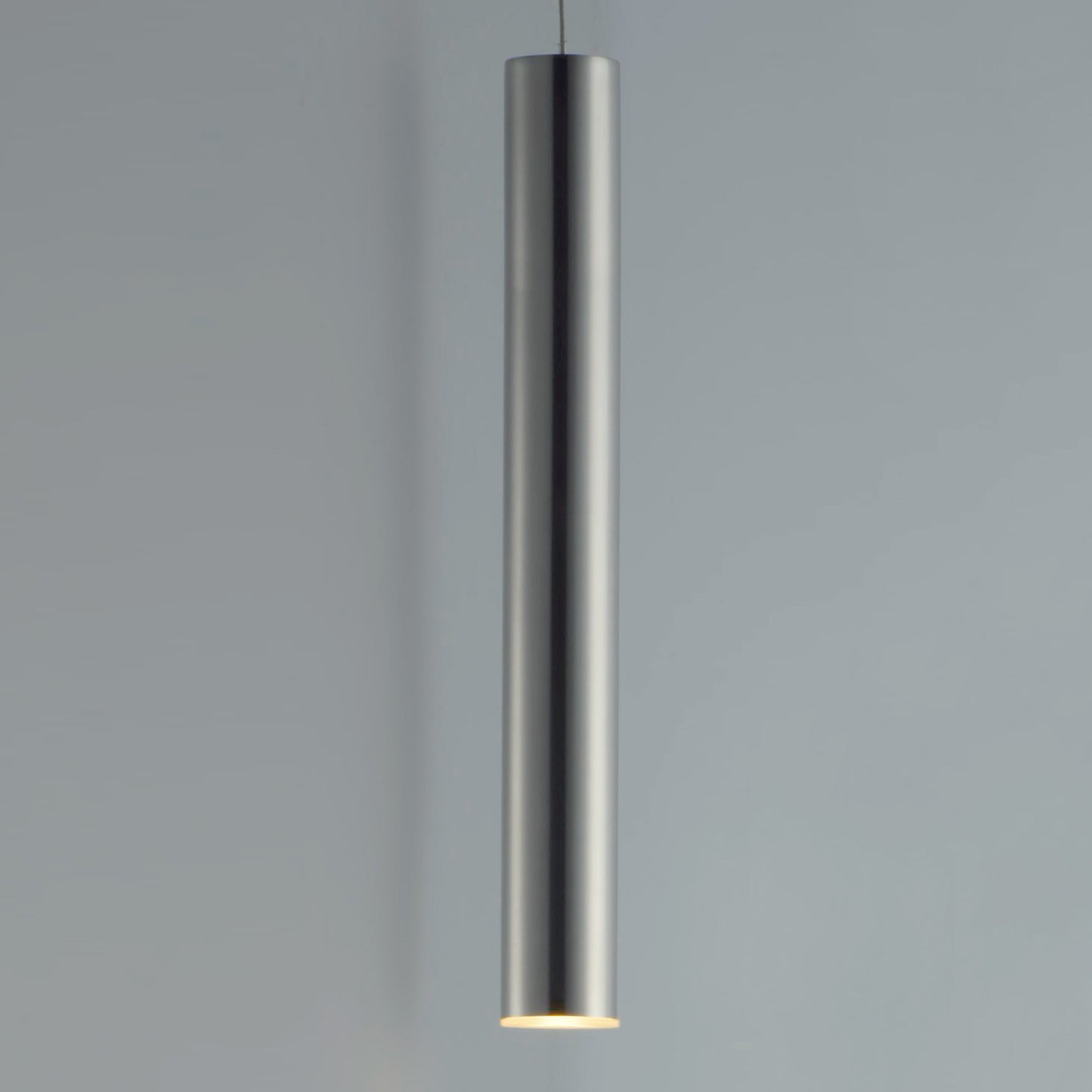 Flute LED Pendant Polished Chrome by ET2