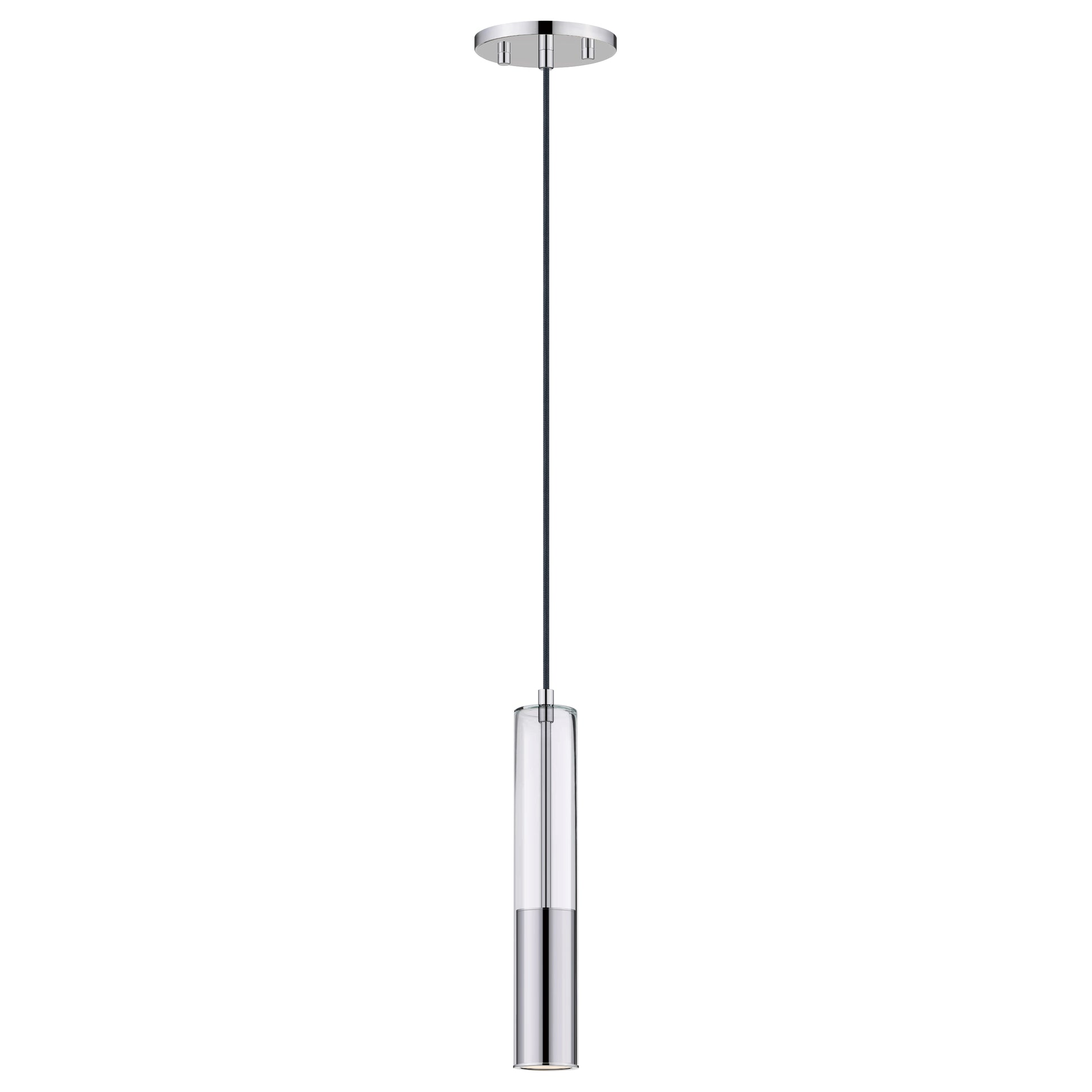 Torch LED Pendant Polished Chrome by ET2