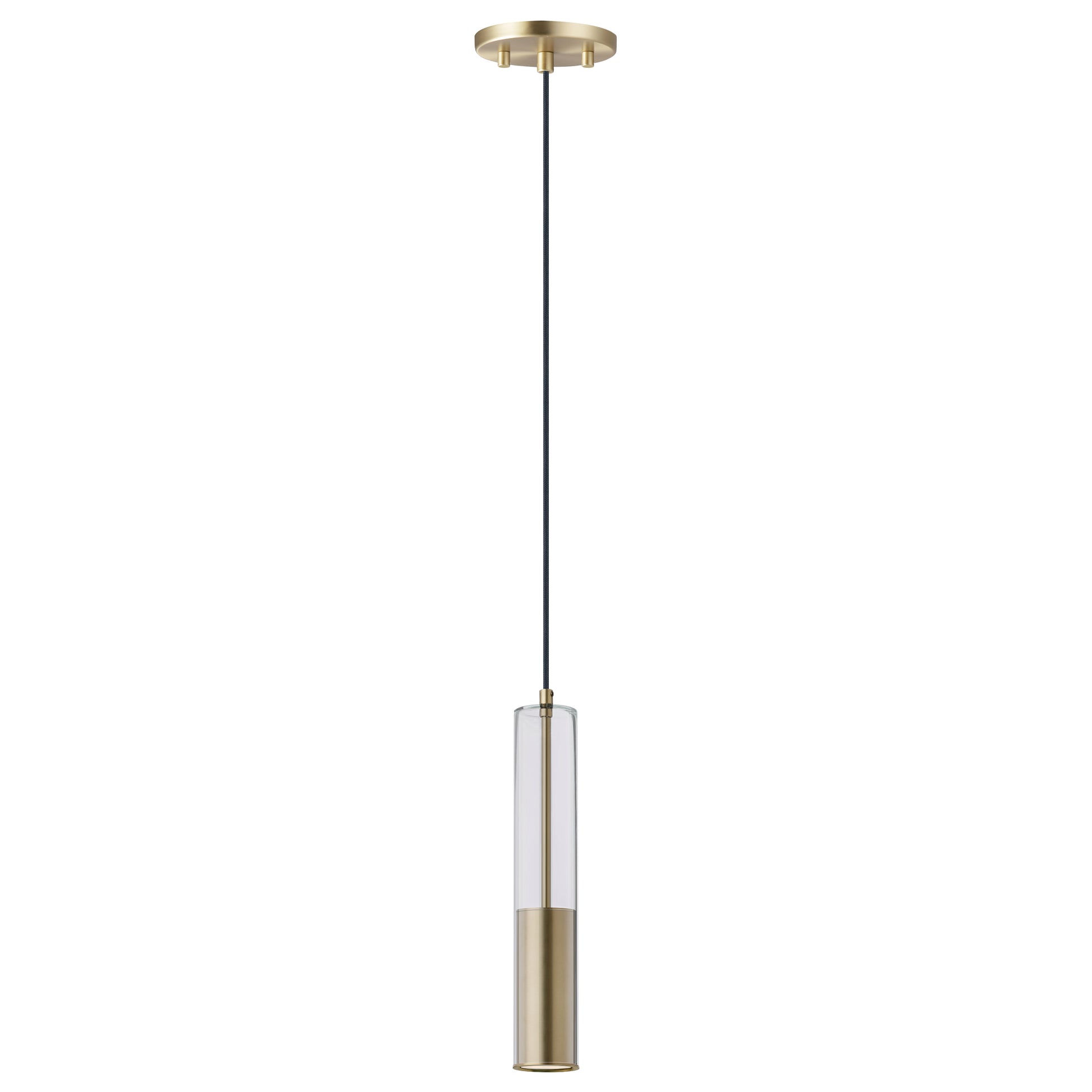 Torch LED Pendant Satin Brass by ET2