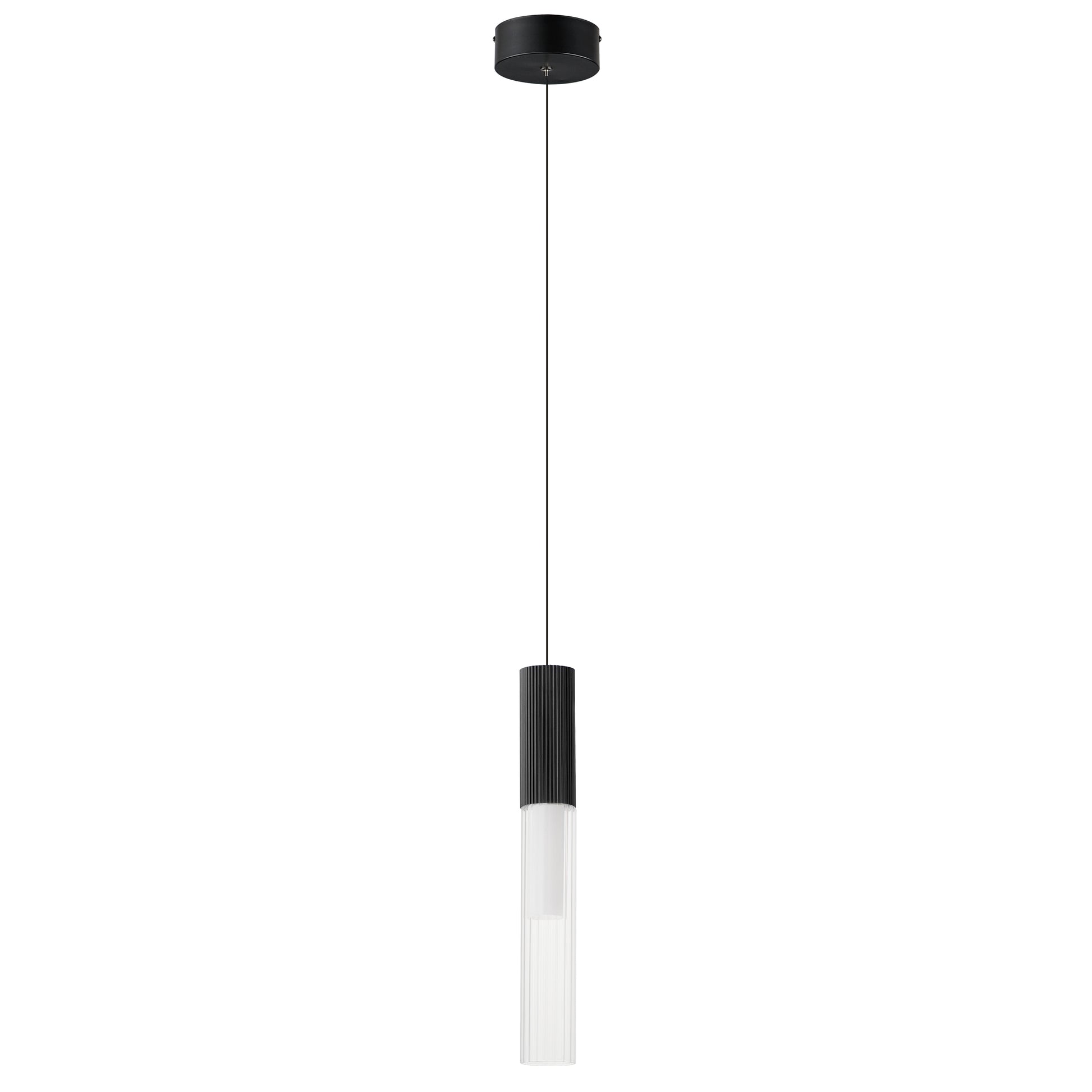 Reeds LED Pendant Black by ET2