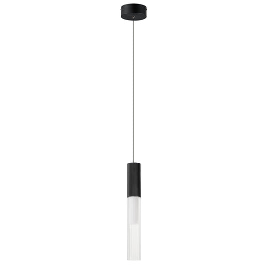 Reeds LED Pendant Black by ET2