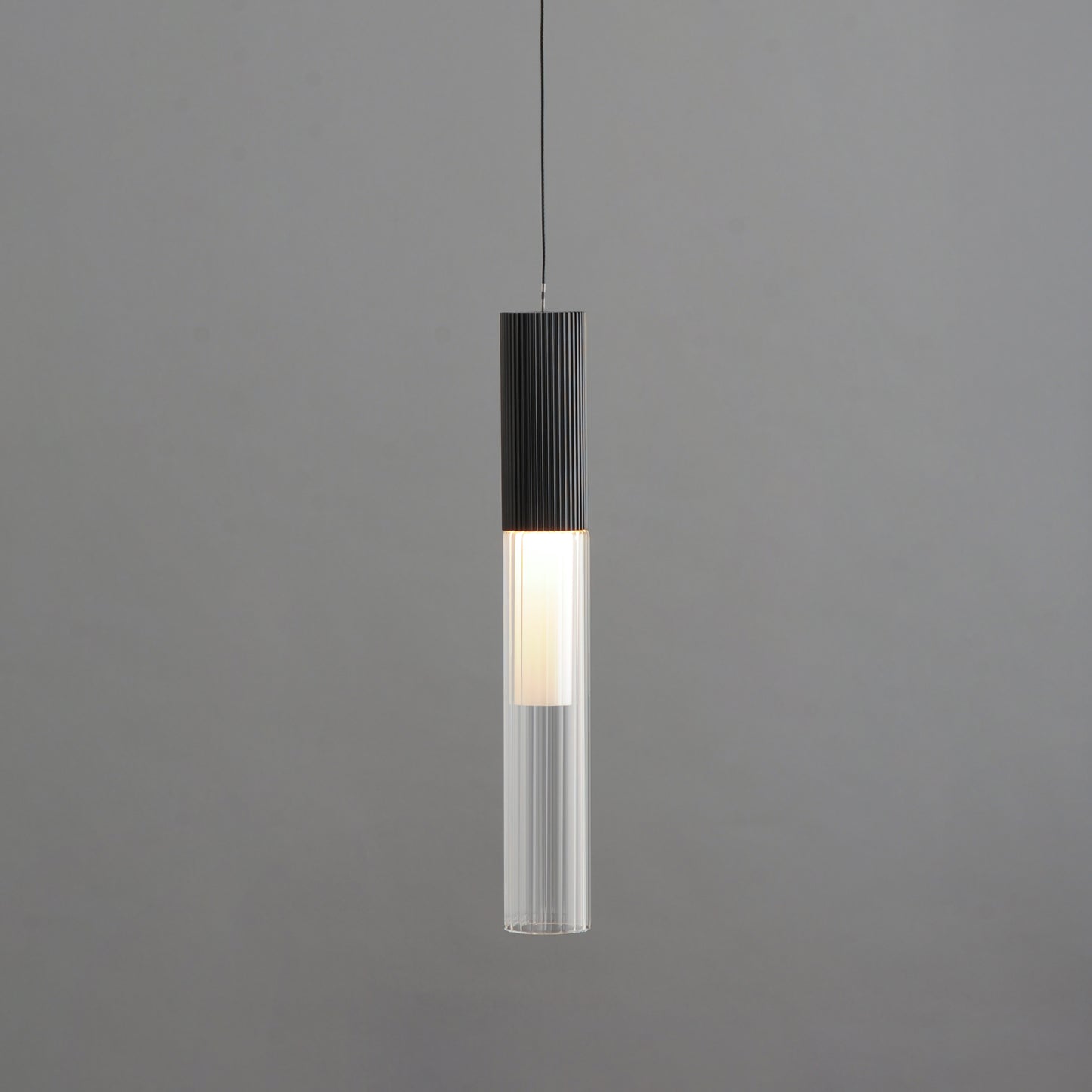Reeds LED Pendant Black by ET2