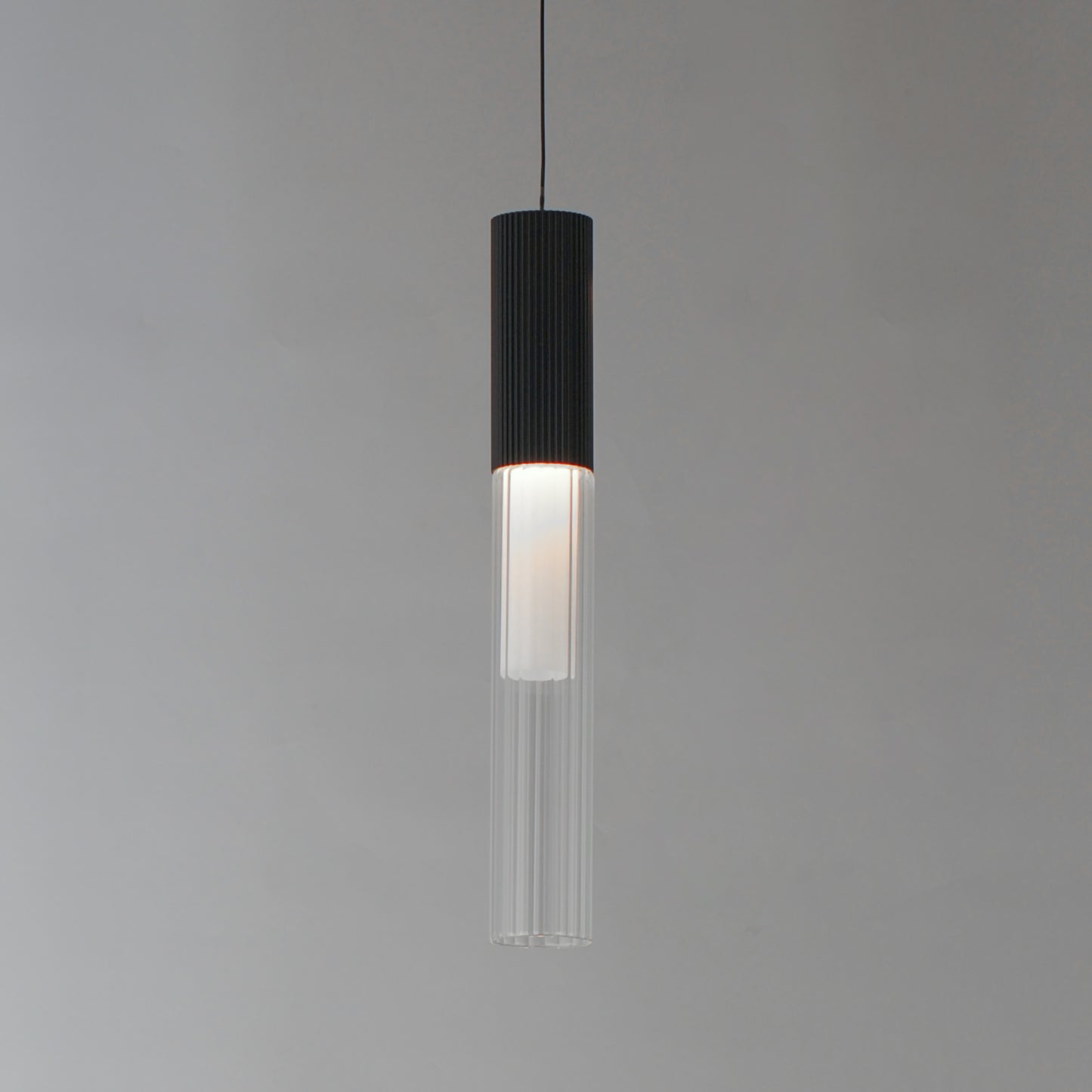 Reeds LED Pendant Black by ET2