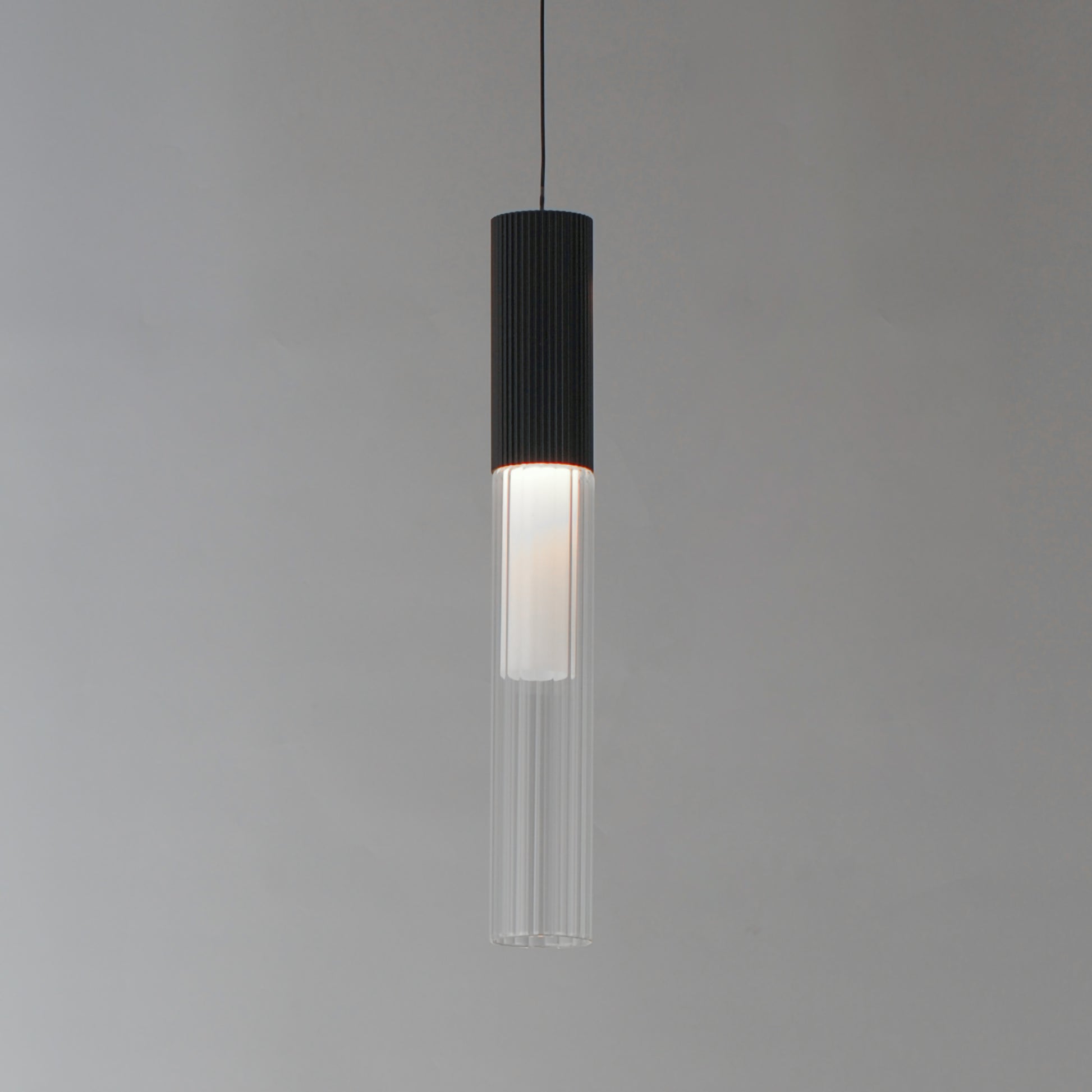 Reeds LED Pendant Black by ET2