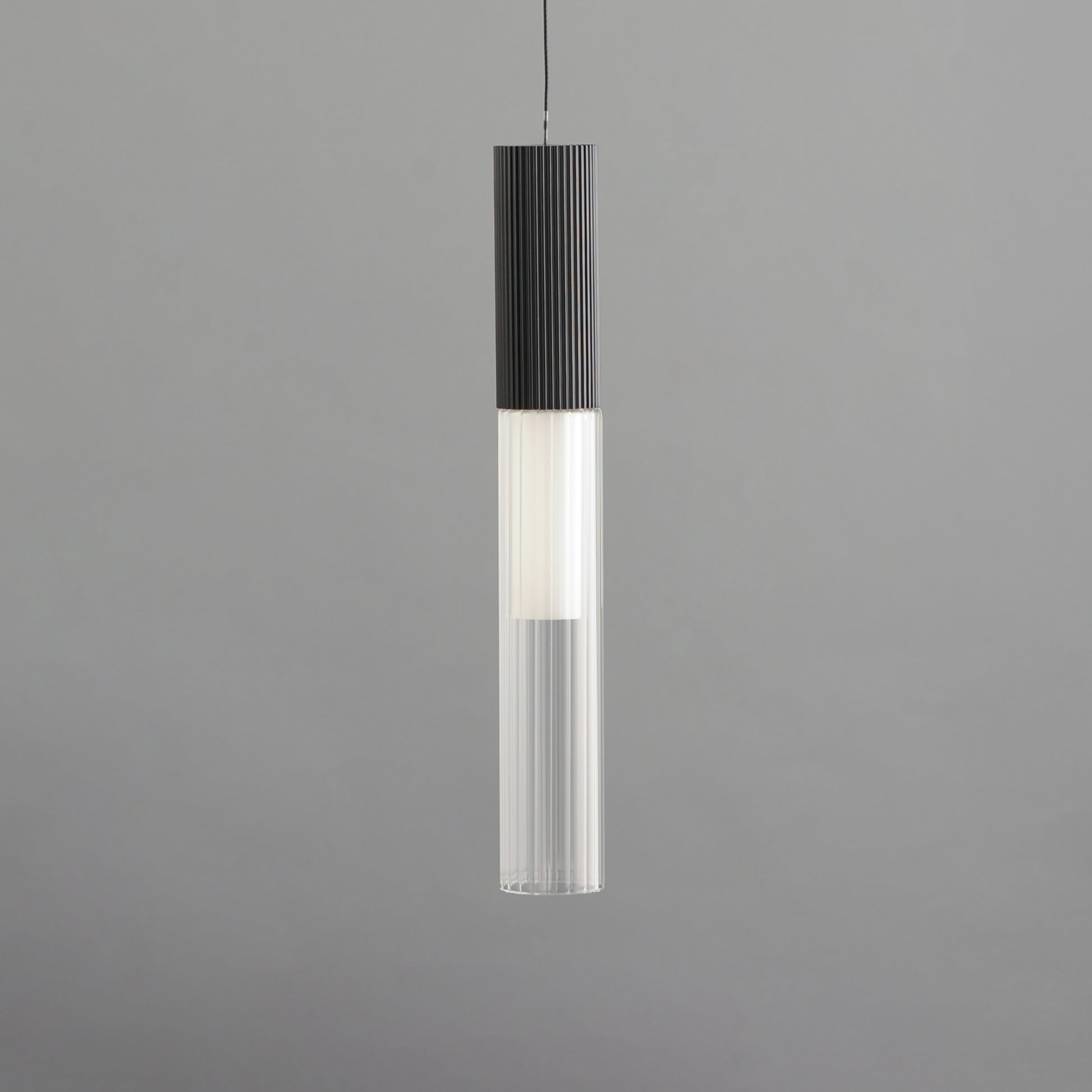 Reeds LED Pendant Black by ET2