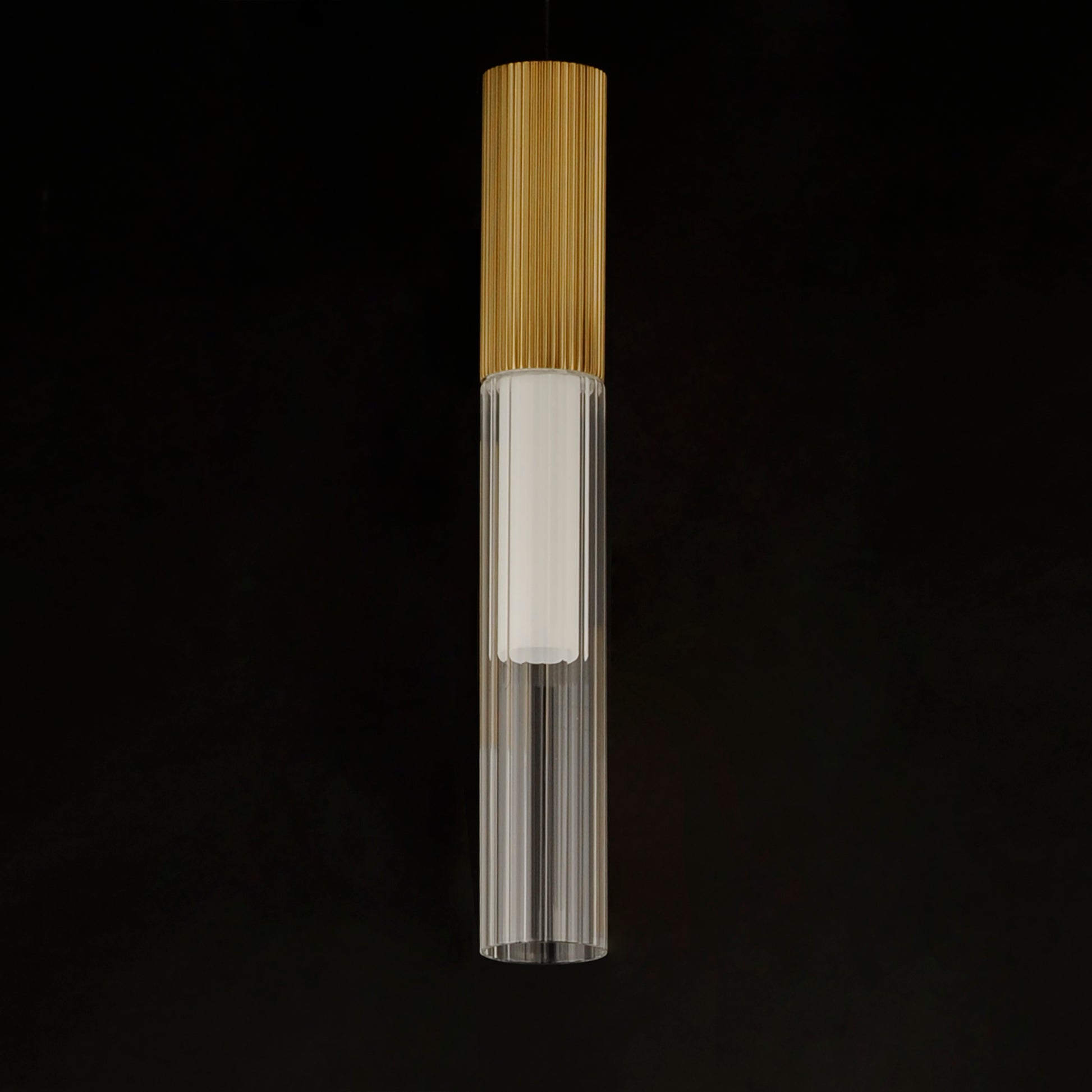 Reeds LED Pendant Gold by ET2