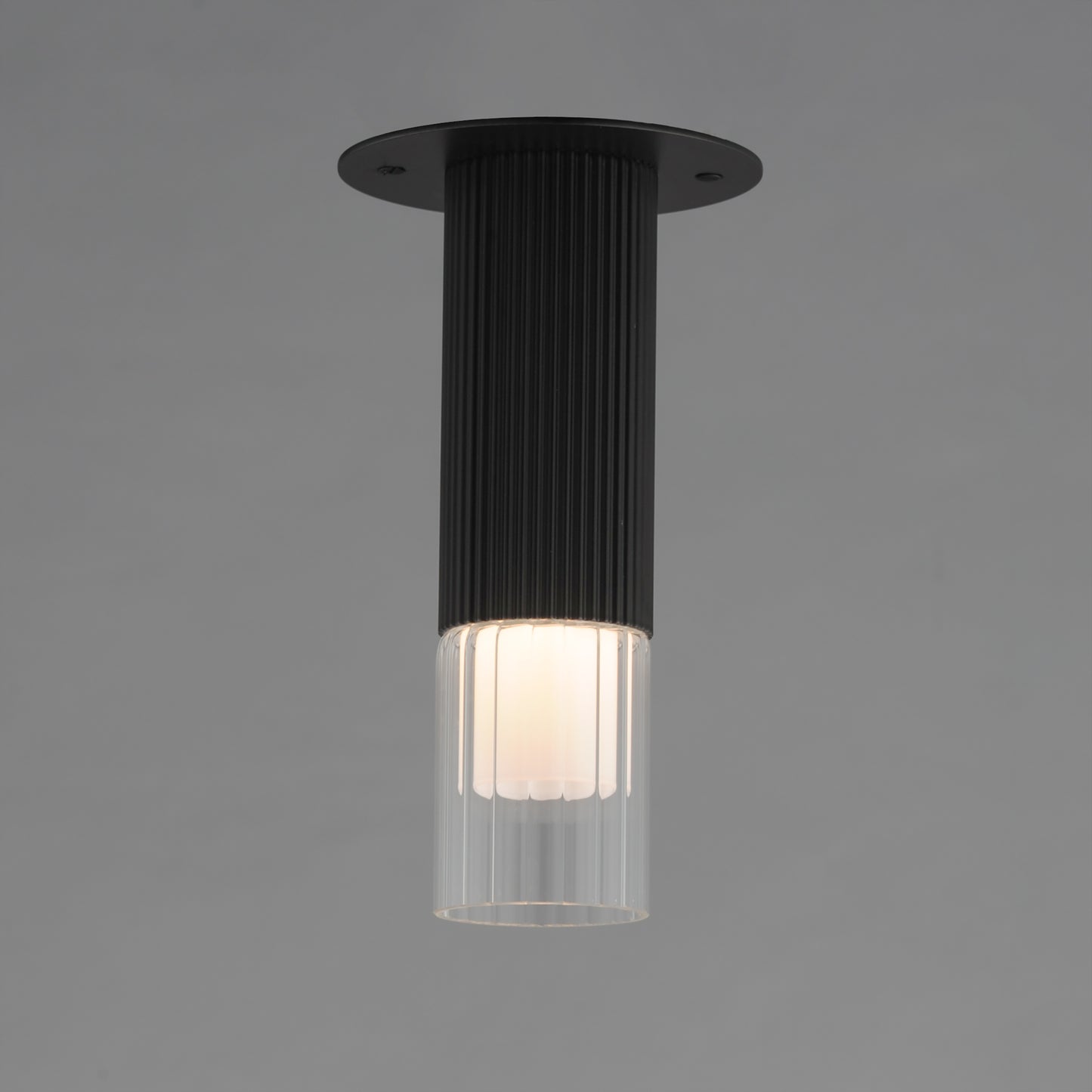 Reeds LED Flush Mount Black by ET2