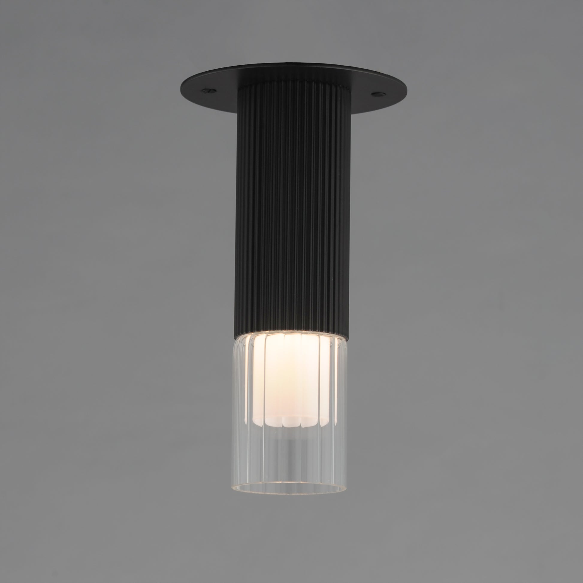 Reeds LED Flush Mount Black by ET2