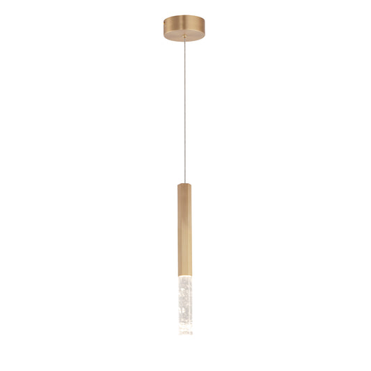 Diaphane LED Pendant Gold by ET2