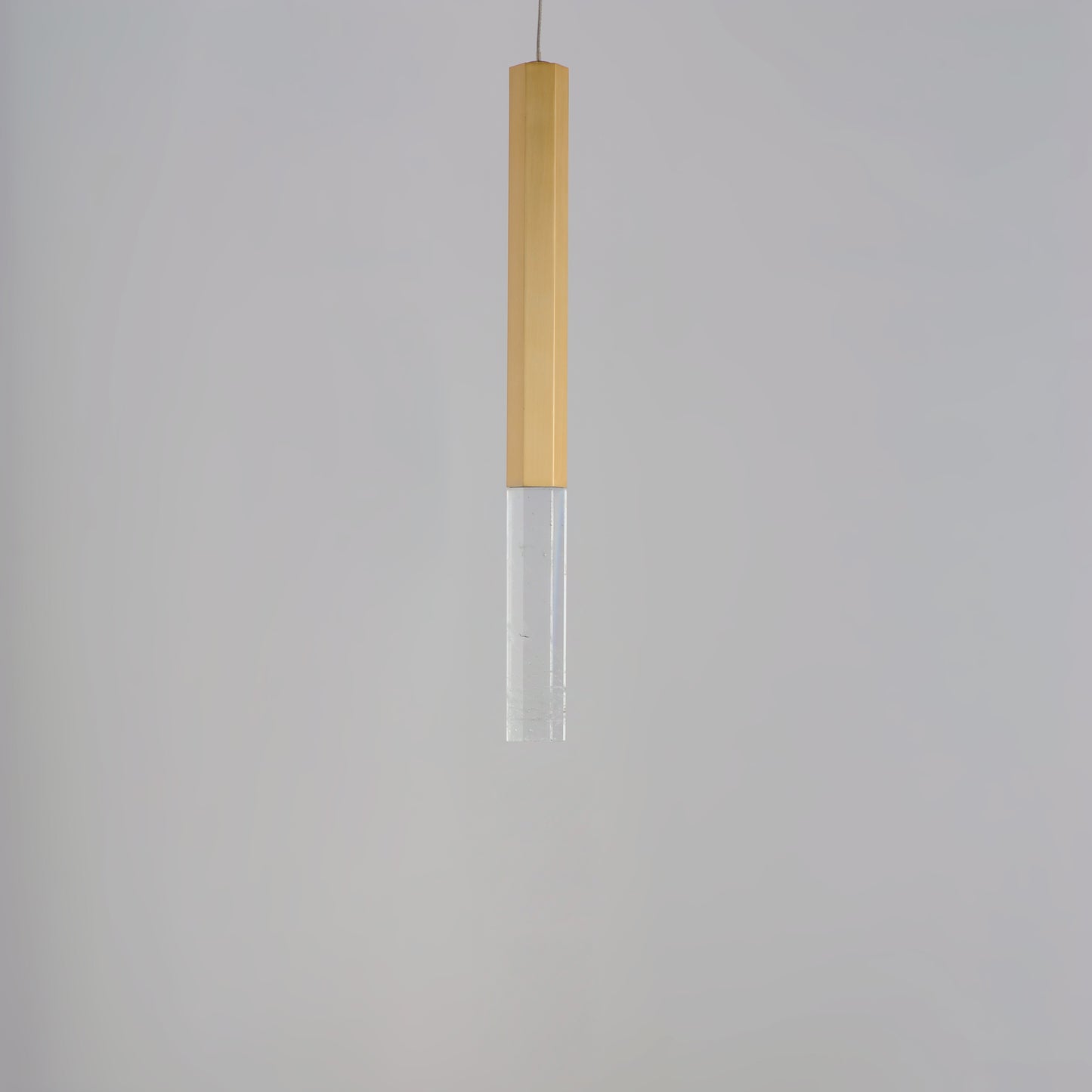 Diaphane LED Pendant Gold by ET2