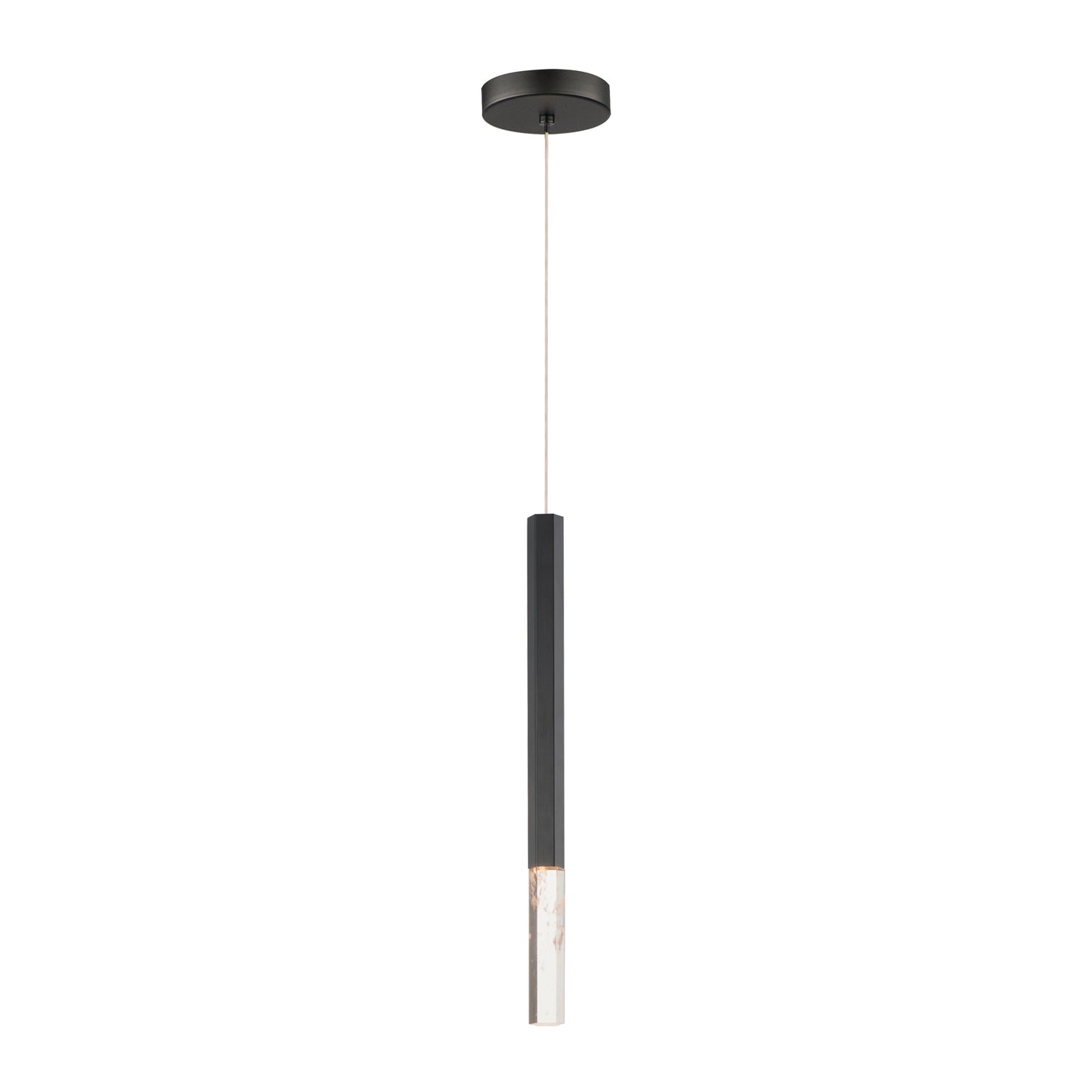 Diaphane LED Pendant Black by ET2