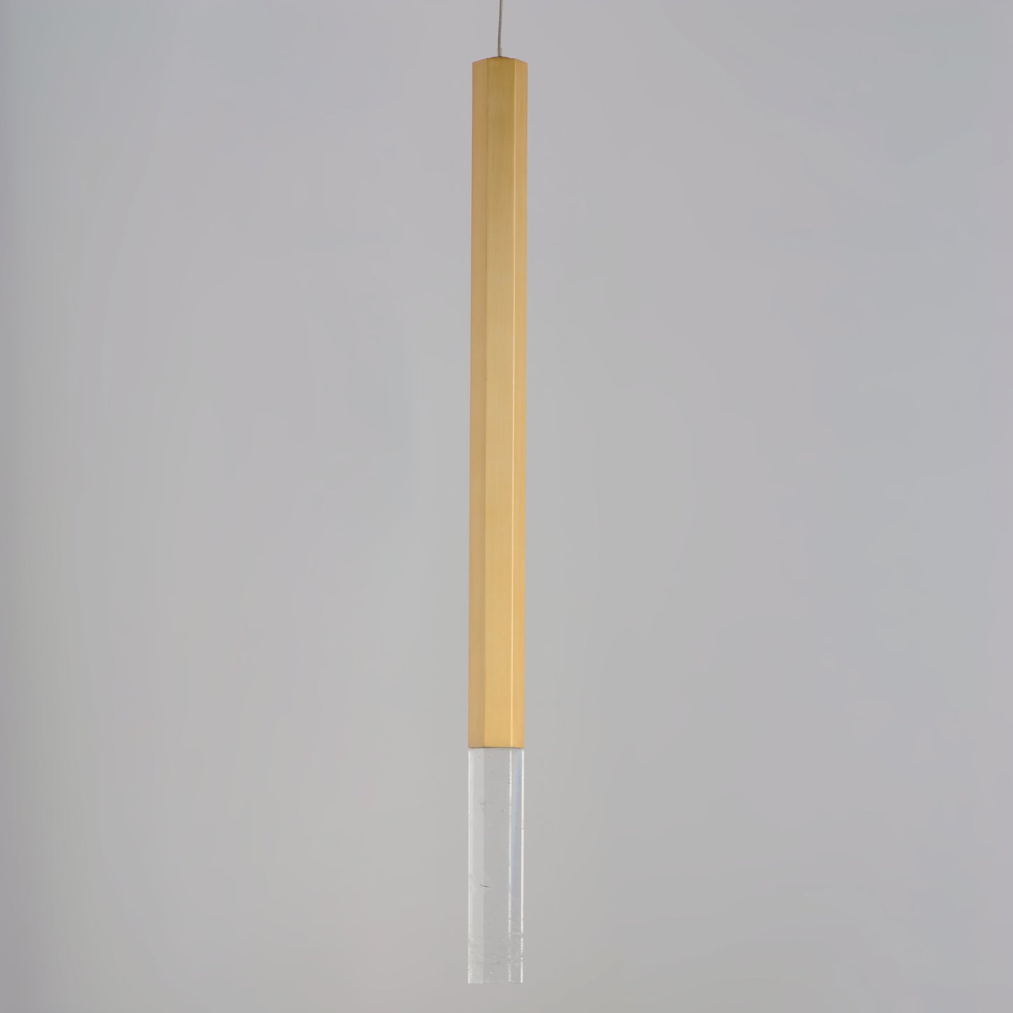 Diaphane LED Pendant Gold by ET2