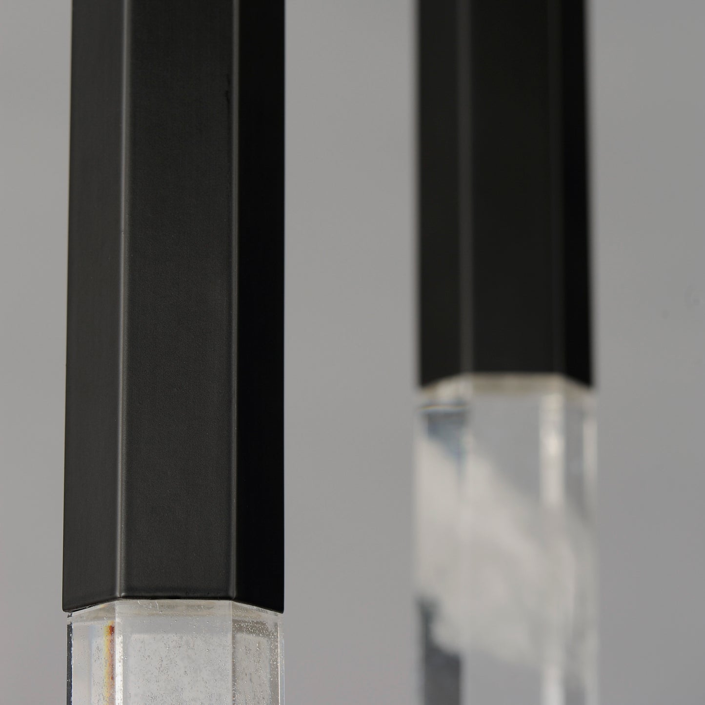 Diaphane LED 3-Light Pendant Black by ET2