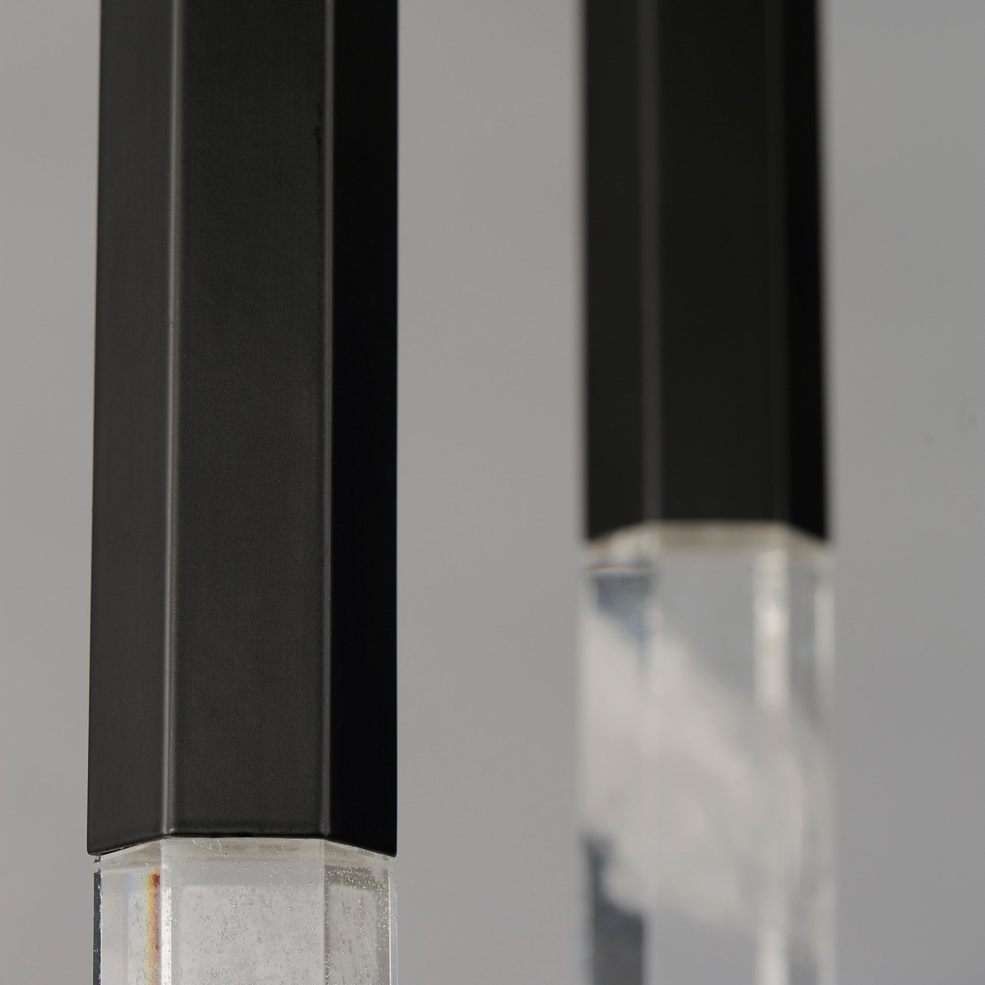 Diaphane LED 3-Light Pendant Black by ET2