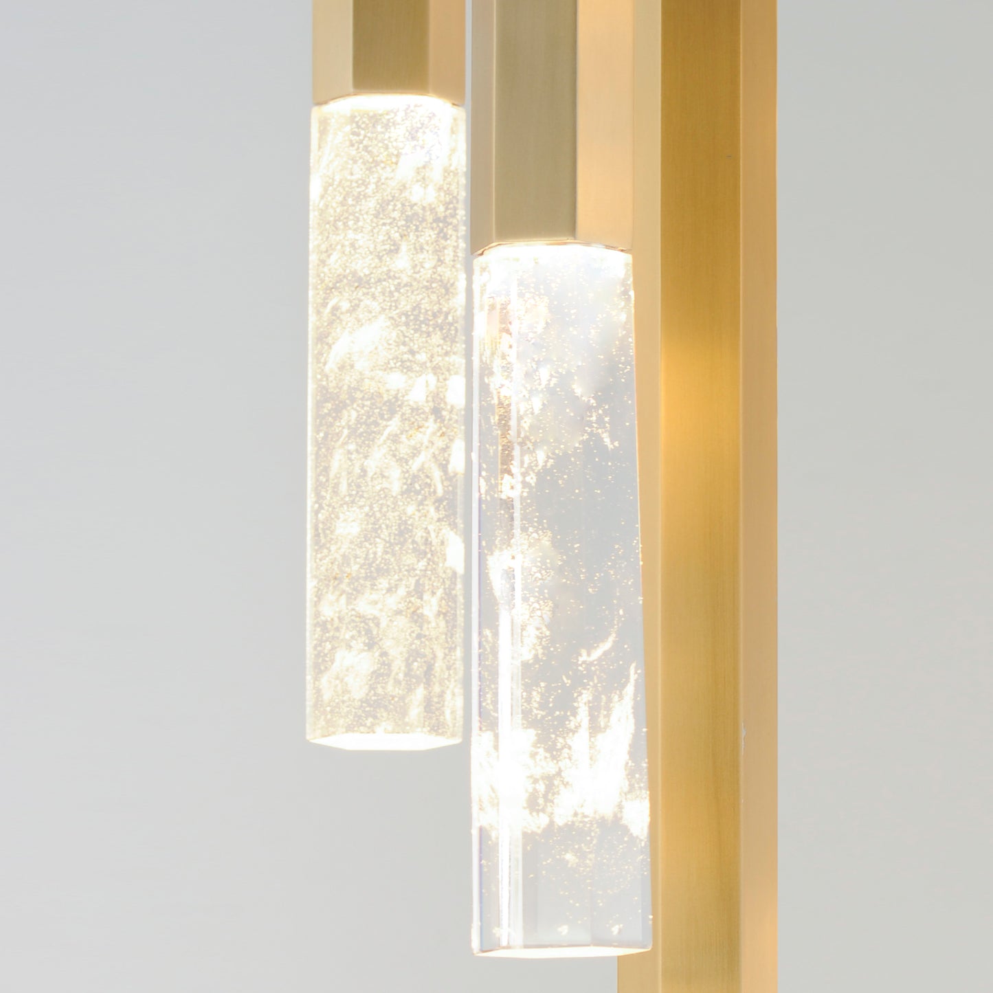 Diaphane LED 3-Light Pendant Gold by ET2