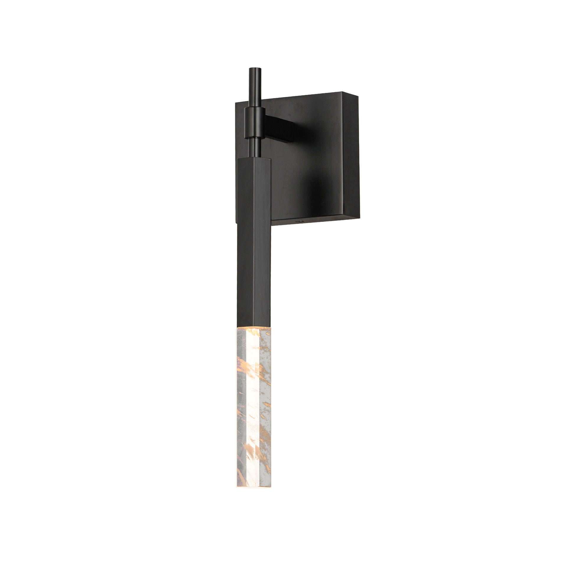 Diaphane LED Sconce Black by ET2
