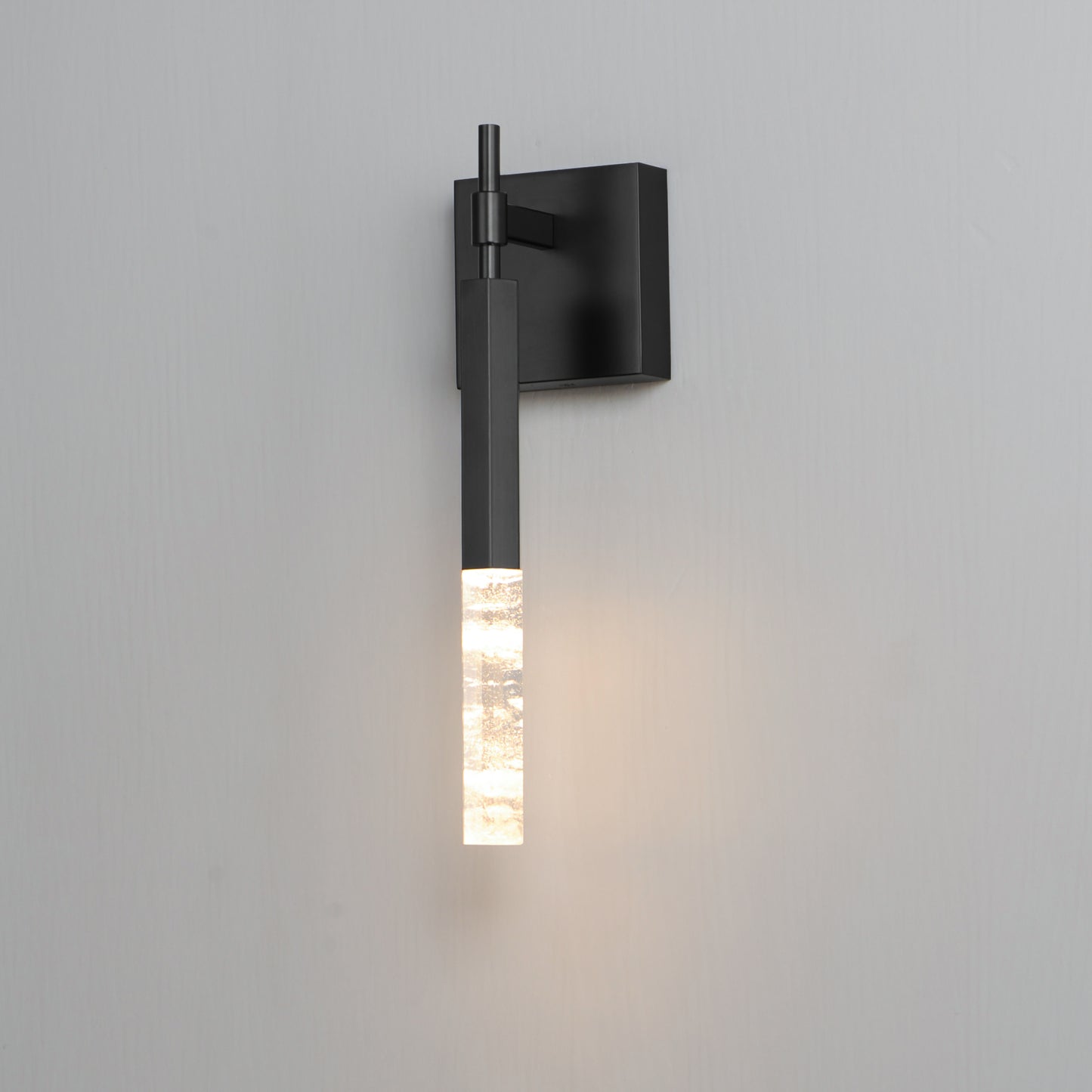 Diaphane LED Sconce Black by ET2